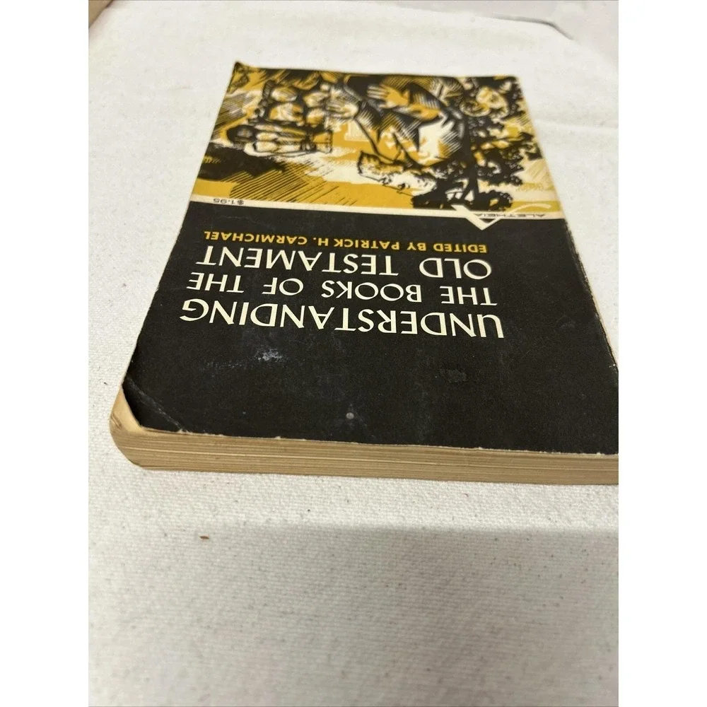 Vtg Book Understanding The Books Of The Old Testament Patrick H. Carmichael 1961